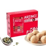 Artinci High Protein Ladoos | As Seen on Shark Tank India | Enriched with Seeds, Nut flour & Wheat | Diabetic Keto-Friendly Laddu with High Fibre | Sugar Free | Vegan | Low Carbs | 200g (Pack of 3)