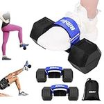 2Pcs Tibialis Trainer for Shin Splint Relief Exercises,Adjustable Ankle Strap Dumbbell Attachment for Hip Flexor Raises,Dumbbell Attachment for Feet Relieve Leg Pain Increase Range of Motion