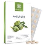 Healthspan Artichoke Extract 360mg (120 Tablets) | Supports Digestion & Liver Health | High Strength Vegan Artichoke Tablets with 7.2mg of Cynarin | with Calcium, Folate & Vitamin B6 | Vegan