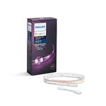 PHILIPS Hue Lightstrip Plus Extension - 1 Meter (Compatible with Amazon Alexa, Apple Home Kit and Google Assistant) - 800268 ( Packaging may vary)