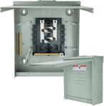 Circuit Breaker Panels Box 125 Amp 8-Space Indoor Main Lug Surface Mount Load Center Ground Bar Kit with 25 Terminal Positions