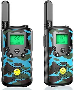 NEHOPE Walkie Talkies for Kids Adults,4 Mile Long Range, 8 Channel 2 Way Radio & Handheld Kids Walkie Talkies,Best Gifts for Boys & Girls adults for Outdoor Adventure