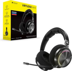 Corsair VIRTUOSO MAX Wireless Gaming Headset – High-Fidelity Audio
