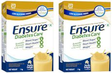 Ensure Diabetes Care- Nutrition to Help Control Blood Sugar Levels- 1 Kg (Vanilla Flavour) (Pack of 2)