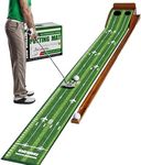 Kalramay Putting Green, Indoor Putting Green, Realistic Speeds, Automatic Ball Return, and No Hump Design – Perfect for Home, Office, or Patio – The Ultimate Gift for Golfers