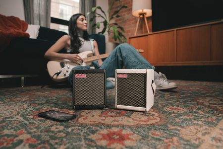 Positive Grid Spark MINI 10W Portable Smart Guitar Amp & Bluetooth Speaker – Black