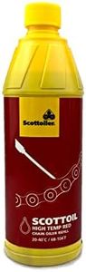 Scottoil High Temperature Red Chain Oiler Refill Oil - SA-0004 - for All Scottoiler Chain Oilers (500ml)…
