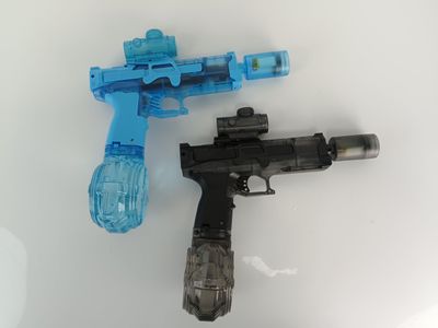 Electric Water Gun 2-Pack – Black and Blue