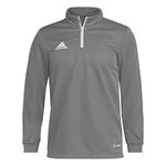 adidas Unisex Kids Entrada 22 Training Top, Team Grey Four, 15-16 Years