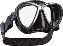SCUBAPRO Synergy Twin Diving Mask with Comfort Strap (Clear/Blue)