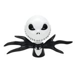 Department 56 Disney The Nightmare Before Christmas Jack Skellington Sculpted Tree Topper, 6.7 Inch, Multicolor