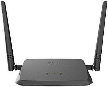 D-Link DIR-615 Wi-fi Ethernet-N300 Single_band 300Mbps Router, Mobile App Support, Router | AP | Repeater | Client Modes(Black)