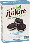 Back to Nature Double Creme Sandwich Cookies - Dairy Free, Non-GMO, Made with Wheat Flour, Delicious & Quality Snacks, 10.7 Ounce