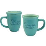 Abbey + CA Gift Amazing Woman Blue Mug & Coaster Set