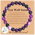 Natural Healing Amethyst Stones Bra