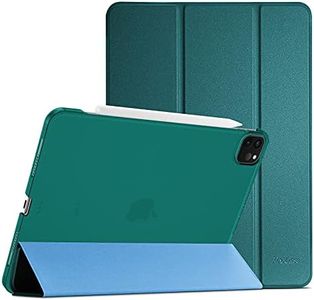 ProCase Smart Case for iPad Air 13 (M2) 2024/iPad Pro 12.9 2022/2021/2020/2018, Slim Stand Hard Back Shell Smart Cover for iPad Air 13”(M2)/iPad Pro 12.9” 6th Gen/5th Gen/4th Gen/3rd Gen -Teal