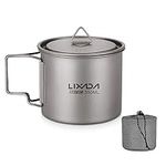 LIXADA Titanium Pot, Lightweight Ca
