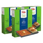 Gits Ready to Eat Pav Bhaji, Pure Veg, Heat and Eat, Microwaveable, 900g (Pack of 3, 300gm Each)