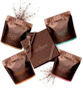 COCOSOLIS Set gommage café - Huiles essentielles naturelles - Le coffret cadeau luxe idéal pour les femmes - 3x gommage corps et 1x gommage visage (280 g)