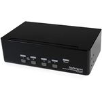 Startech.Com SV431DD2DUA 4 Port Dual Dvi USB Kvm Switch with Audio and USB 2.0 Hub