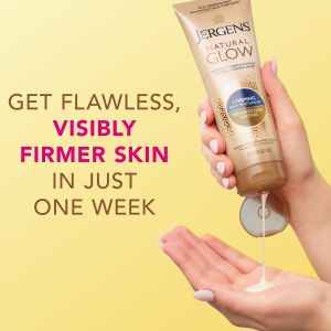Jergens Natural Glow Firming Body Moisturizer, Medium to Tan, 7.5oz
