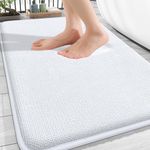 OLANLY Thick Memory Foam Bath Mat R