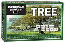 Magnetic Poetry Tree Lover Kit - Words for Refrigerator - Write Poems and Letters on The Fridge - Made in The USA