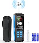 Moisture Meter MESTEK Moisture Detector Pinless with 3-inch Color LCD Cloth Bag 20-40mm Depth Analysis Moisture Tester for Wood Wall Floor Plaster Masonry All Building Materials