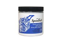 Speedball Water-Soluble Block Printing Ink, 8-Ounce Jar, White