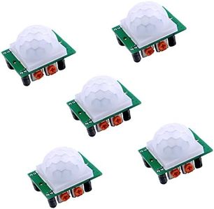 DIYmall 5 Pack HC-SR501 Pir Motion IR Sensor Body Module Infrared for Arduino