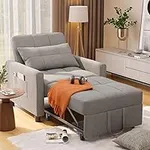 Noelse Sleeper Sofa Chair Bed, Conv