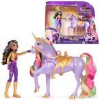 Unicorn Academy, Sophia & Light Magic Wildstar with Rainbow Light-up Effects, 2 Riding Accessories, Dolls and Unicorn Toys for Girls Aged 4 and up