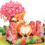 Funny Corgi Dog 3D Birthday Pop Up Cards, Cute Corgi Butt Bday Card for Husband Wife, Happy Anniversary Card, Father's Day Card, Mother's Day Cards, Happy Anniversary Card, Valentine's Day Gift