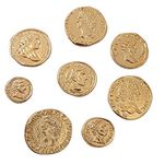 Gold plated Roman Imperial Coins - 8 Emperors Ancient Rome Set