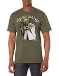 STAR WARS Men's Officially Licensed Tees for Dad, Green//Green Dad, Medium