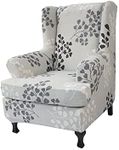 NILUOH Wing Chair Slipcovers 2 Piec