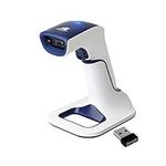 ScanAvenger Wireless Portable 1D&2D with Stand Bluetooth Barcode Scanner (1D Only Barcode Scanner With Next Gen Stand)