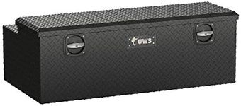 UWS EC20503 Secure Lock 48-Inch Matte Black Heavy-Wall Aluminum Under Tonneau Cover Tool Box, RigidCore Lid