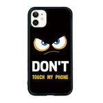 aiyaya for iPhone 11 Case Funny Cool Phone Case for Men Teen Boys Kids Boys (Don't Touch My Phone)