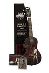 Kala Learn To Play Elvis Viva Las Vegas Concert Ukulele Starter Kit (KALA-LTP-C-ELV)