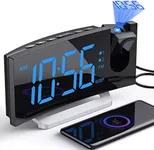 Projection Alarm Clock with FM Radi