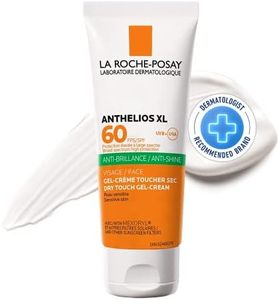 La Roche-Posay Mattifying Face Sunscreen, Anthelios Dry Touch Sunscreen Broad Spectrum SPF 60 with Silica & Perlite, Oil Free, Non Greasy, Oxybenzone Free, Paraben Free, 50mL