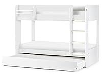 Julian Bowen Mars Bunk Bed, All White