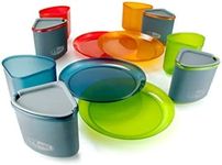 GSI Outdoors Infinity Compact Crockery Set for 4 People – 75420
