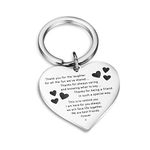 Friendship Keychain for Women Teen Girls Best Friend BFF Gifts for Birthday Graduation Christmas