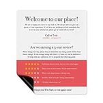 Guest Review Rating Magnet, 5" x 6"