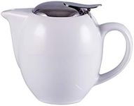 Avanti Camelia Ceramic Teapot, Pure