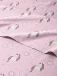 Kids Unicorn Pink Queen 4 Piece Sheet Set - Boys, Girls, Teens, Toddler - Easy Fit Deep Pockets - Breathable, Hotel Quality Sheets - Machine Washable - Wrinkle Free - Cute, Cozy and Soft - CGK Linens