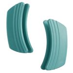 Sxmprail for le creuset Silicone Handle Grips, Caribbean 5" x 2 1/2" Each, Replace le creuset Handle Grips&le creuset Handle Sleeve for le creuset Dutch Ovens Accessories Five Year Free Replacement