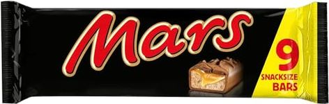 Mars Chocolate Snack Size Bars Multipack, 9 x 33.8g